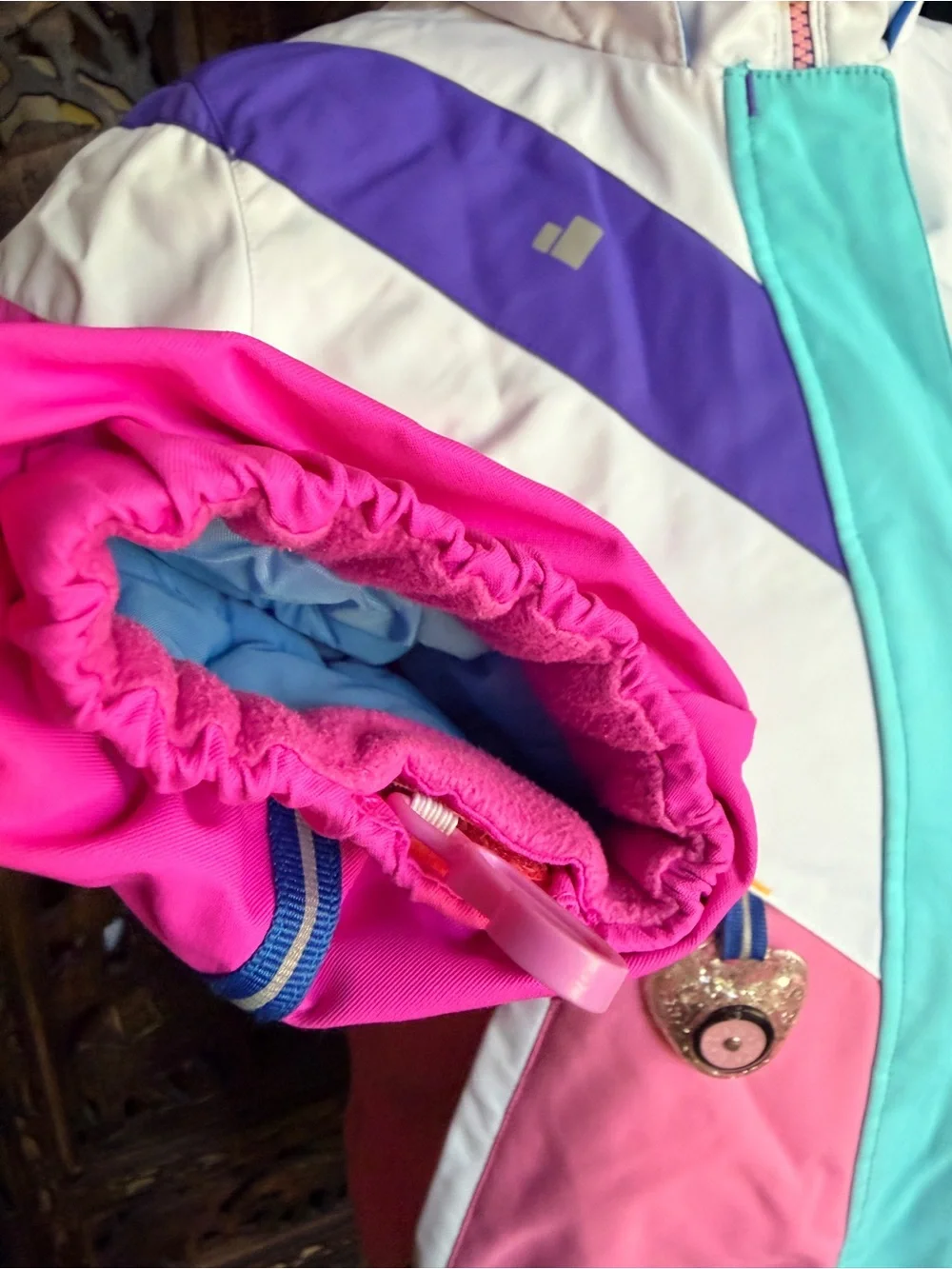 Kids Obermeyer Lissa Ski Jacket Pink, Purple, Teal, Yellow